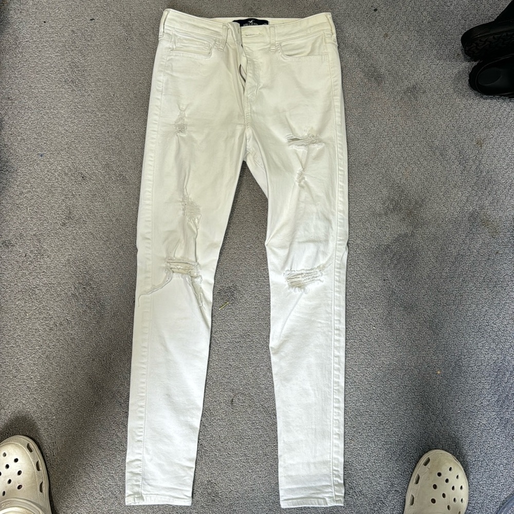 hollister high rise super skinny jeans